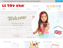 Tablet Screenshot of letoyvan.com